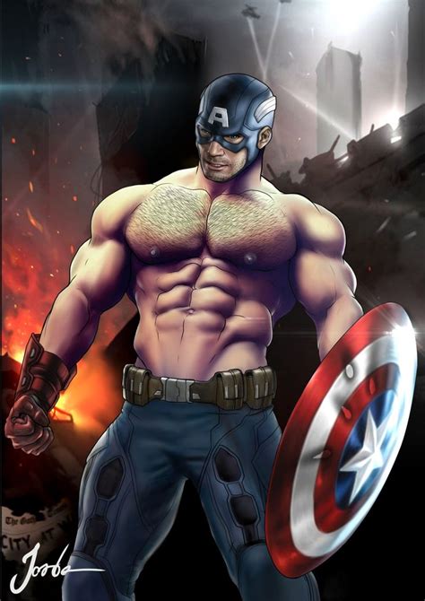 No Archive Warnings Apply. . Captain america rule 34